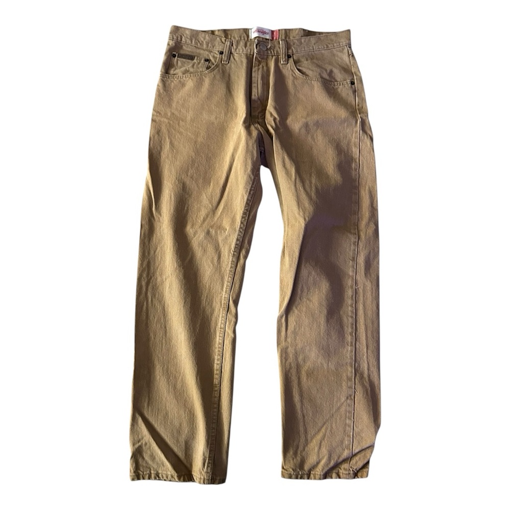 Tan Wrangler Jeans